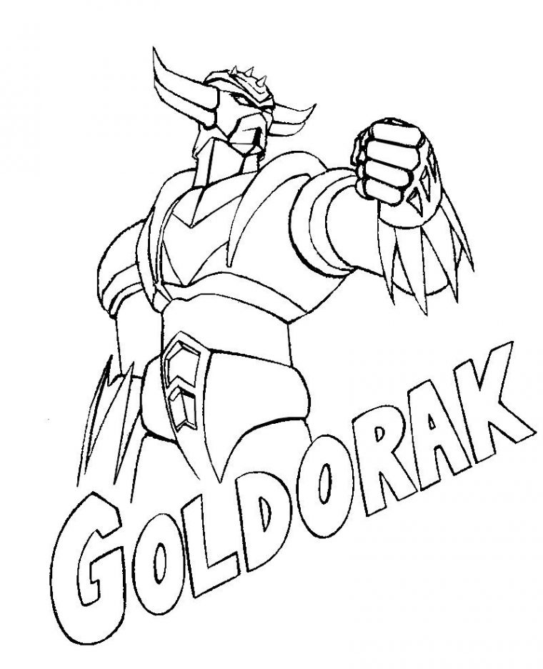 Printable Coloring Pages – Goldorak (Superheroes encequiconcerne Photos Goldorak Gratuit