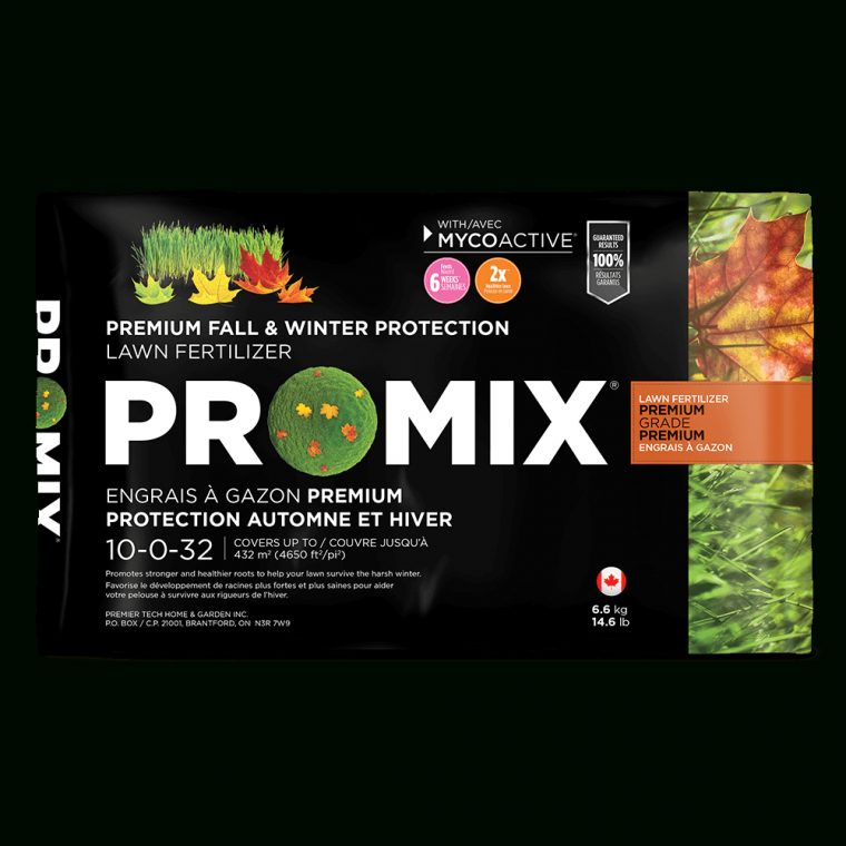 Pro-Mix Engrais À Gazon Premium Protection Automne Et Hiver tout Caractéristiques De L Automne