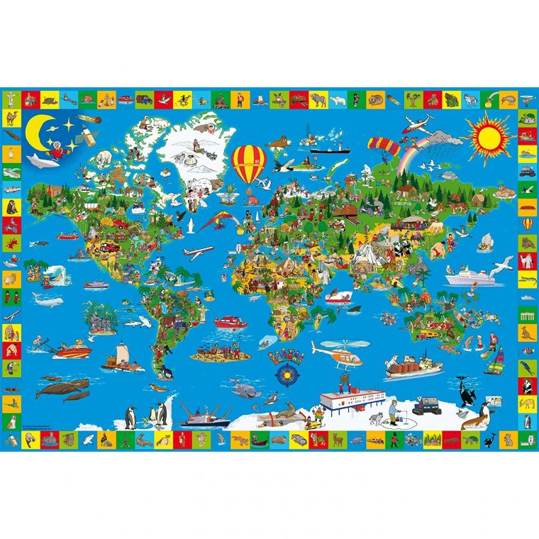 Puzzle 200 Pièces : Ta Petite Terre destiné Puzzle Gratuit Enfant