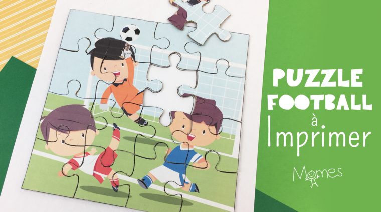 Puzzle Football À Imprimer – Momes intérieur Puzzle En Ligne Enfant