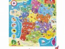 Puzzle France Magnétique Janod | Carte De France, Nouvelles destiné Carte Numero Departement