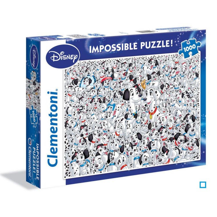 Puzzle Impossible 1000 Pièces – 101 Dalmatians | Impossible encequiconcerne Puzzle En Ligne Enfant