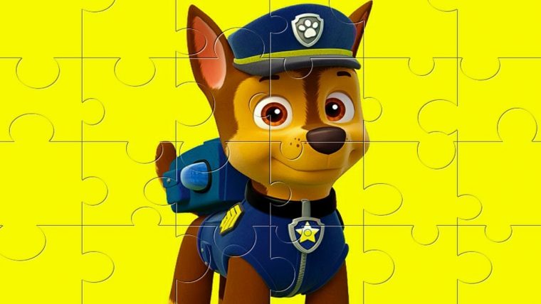 Puzzle Tous Les Caractères De La Pat'patrouille Nickelodeon Junior – Jeux  Spécial Pour Les Enfants destiné Puzzle Gratuit Enfant