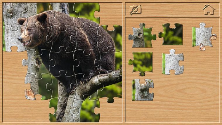 Puzzles Animaux Jeux Pour Les Enfants Pour Android encequiconcerne Puzzle En Ligne Enfant