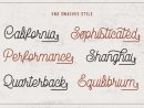 Rampage Monoline Script Font - Befonts tout Police Script Ecole