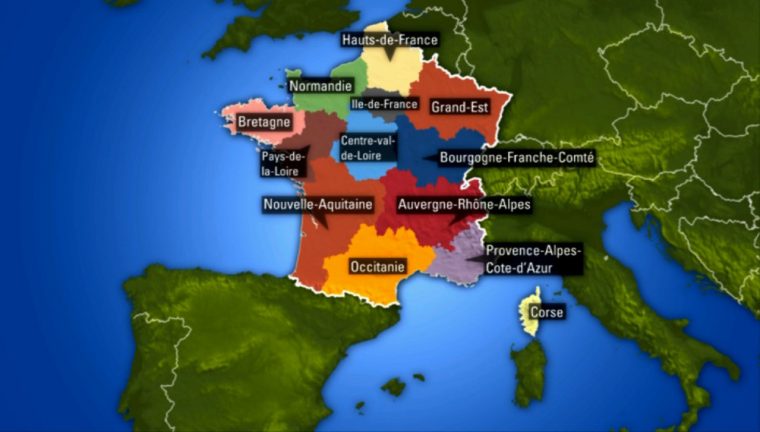Régions Françaises: La Carte Des Nouveaux Noms encequiconcerne Nouvelle Region France