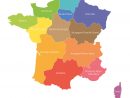 Regions France Map Regional Country intérieur Nouvelle Region France