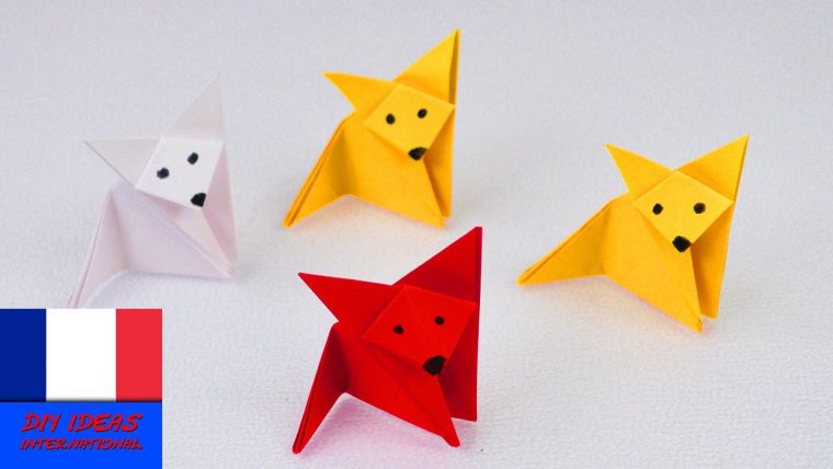 Renard En Pliage | Origami Fox | Super Simple & Super Mignon | Idée  Bricolage encequiconcerne Origami Facile A Faire En Français
