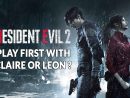 Resident Evil 2 Remake Which Character To Choose First, Leon avec Jeux Des Differences Gratuit
