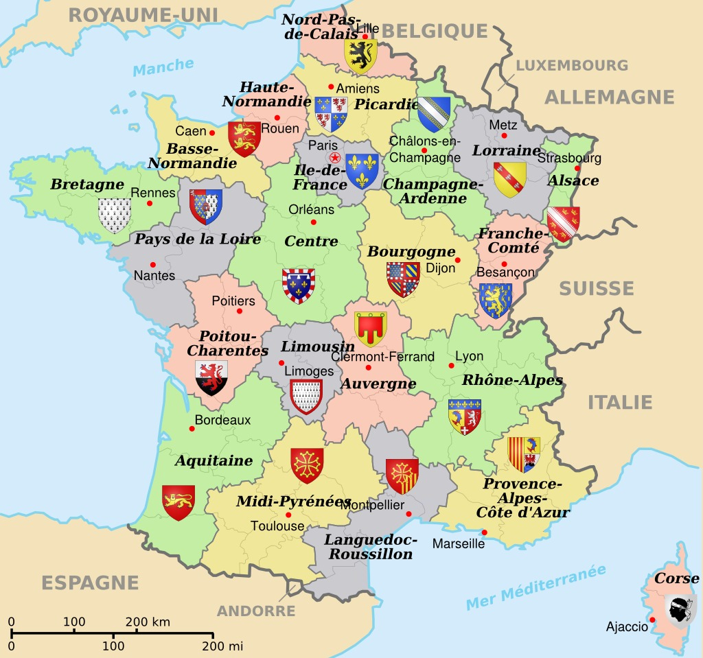 Ressources Éducatives Libres - Data.abuledu | Les intérieur Carte Anciennes Provinces Françaises