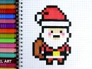 Résultat De Recherche D'images Pour &quot;pixel Art Spécial Noël serapportantà Pixel Art Pere Noel