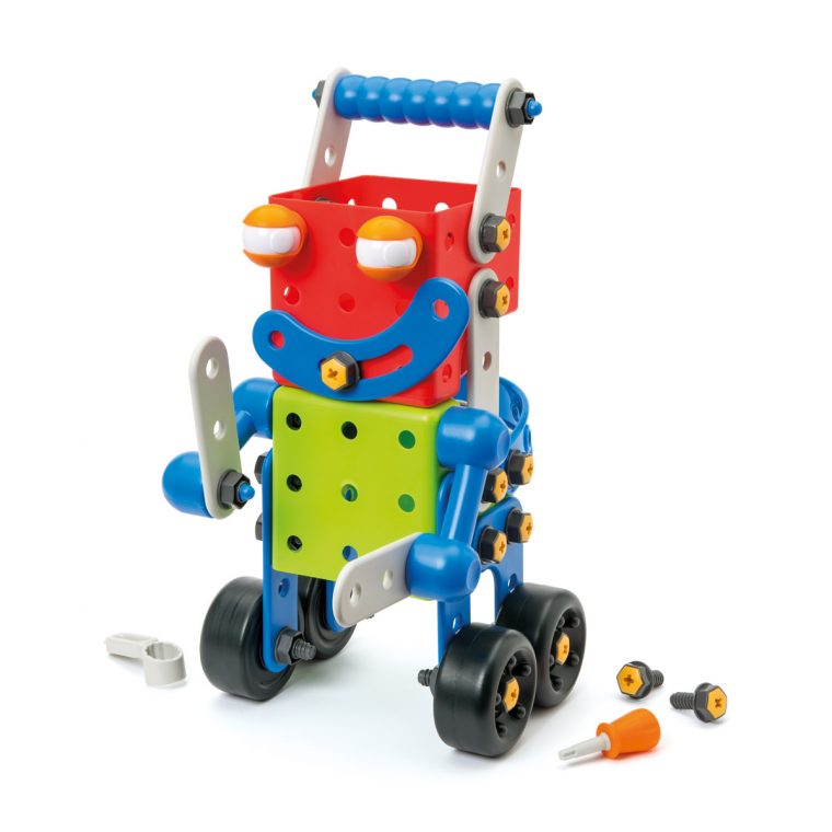 Robot Build It Géant 81 Pièces intérieur Jeux Pour Enfant De 3 Ans