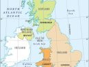 Royaume-Uni Carte Avec Des Capitales - Carte Du Royaume-Uni pour Carte Europe Capitale