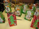 Sac Cadeau De Noël - L Ecole De Crevette à Bricolage Cp Noel