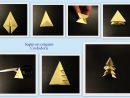 Sapin De Noël En Origami - Cosiadoru avec Origami Sapin De Noel