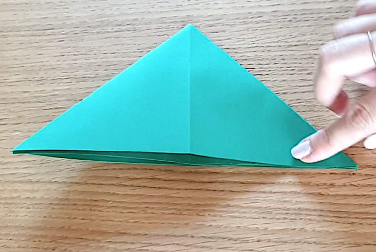Sapin De Noël En Origami, Pliage Papier [Video] dedans Origami Sapin De Noel