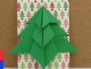 Sapin De Noël En Pliage | Sapin En Origami À Faire Soi-Même | Carte De Noël  &amp; Décoration | Diy pour Origami Sapin De Noel