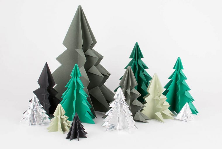 Sapin De Noël Origami : Le Tuto Beau Et Facile – My Little destiné Origami Sapin De Noel