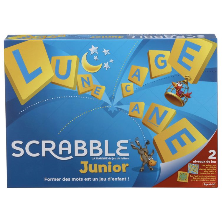 Scrabble Junior avec Jeux De Lettres Enfants