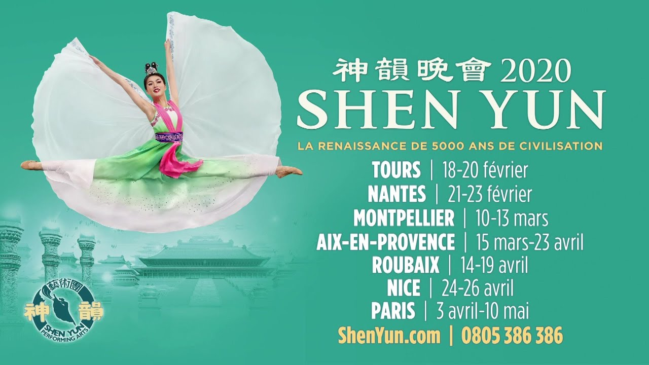 Shen Yun 2020 En France à Spectacle Danse Chinoise