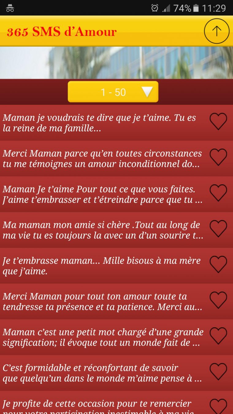 Sms Je T'aime Maman 2018 For Android – Apk Download pour Texte Maman Je T Aime