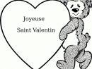 St Valentin A Colorier | Coloriage St Valentin, Joyeuse destiné Dessin Pour La Saint Valentin