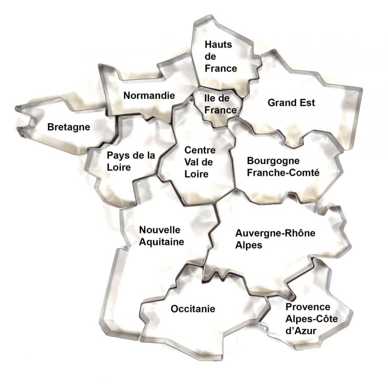 Stainless Steel Ring – France Regions – Nouvelle Aquitaine – Gobel à Nouvelle Region France