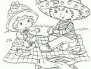 Strawberry Cupcake Kleurplaat - Google Zoeken | Picknick, Prints avec Coloriage Charlotte Aux Fraises Et Ses Amies