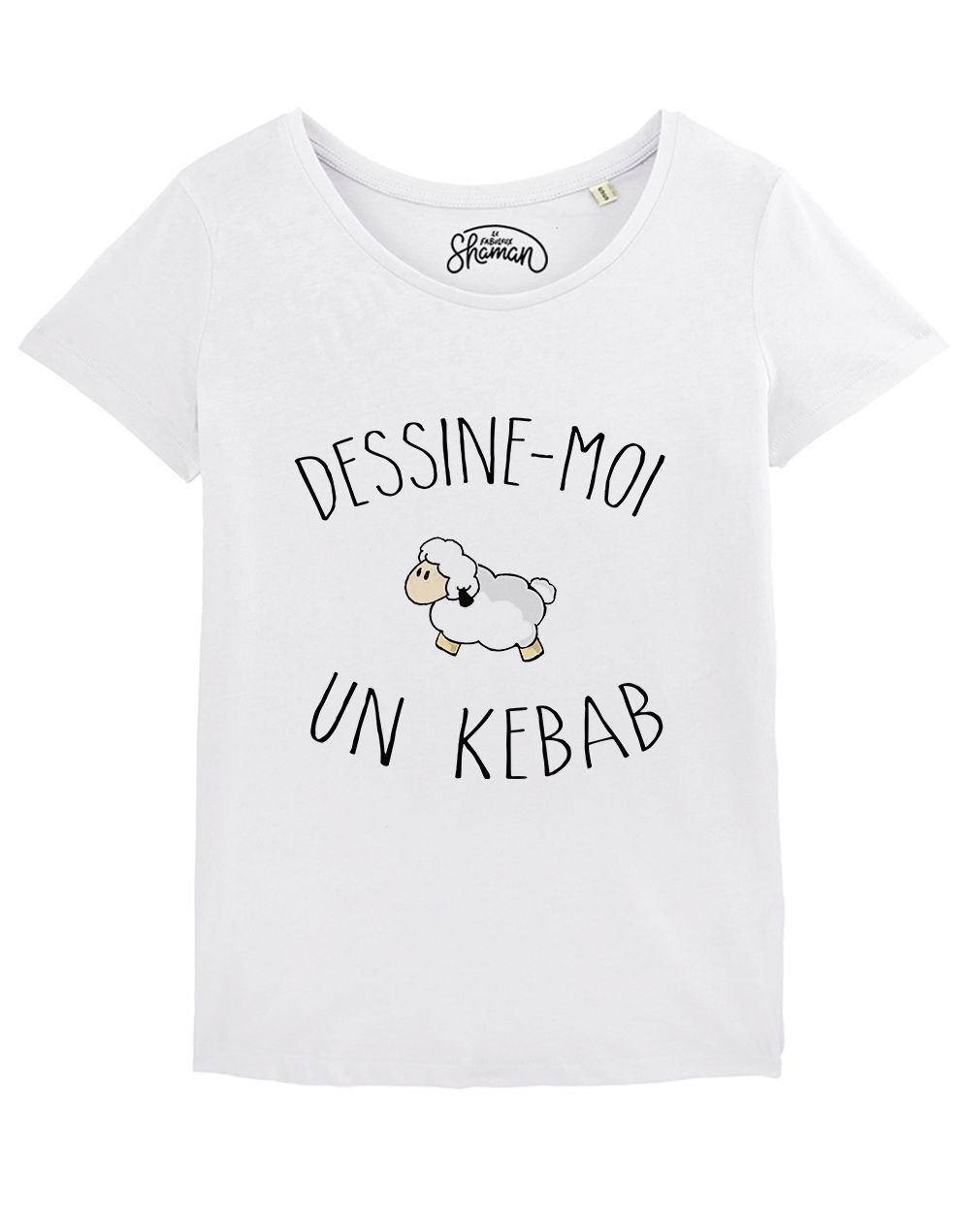 T-Shirt &quot;dessine Moi Un Kebab&quot; avec Dessine Moi Une Robe