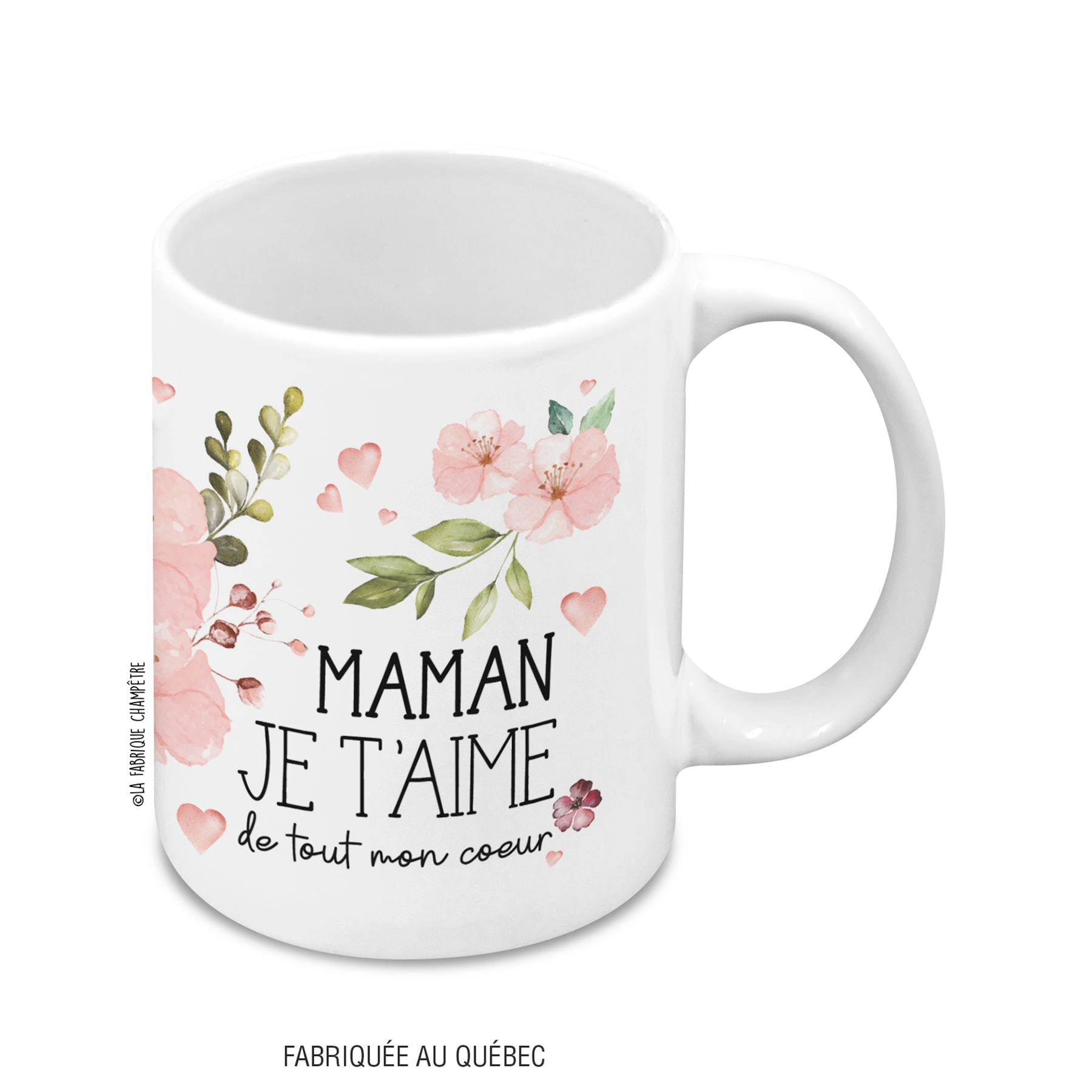 Tasse À Texte - Maman Je T'aime encequiconcerne Texte Maman Je T Aime