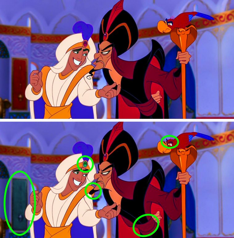 Test : Trouve Les 5 Différences Dans Ces Scènes De Dessins encequiconcerne Les 5 Differences