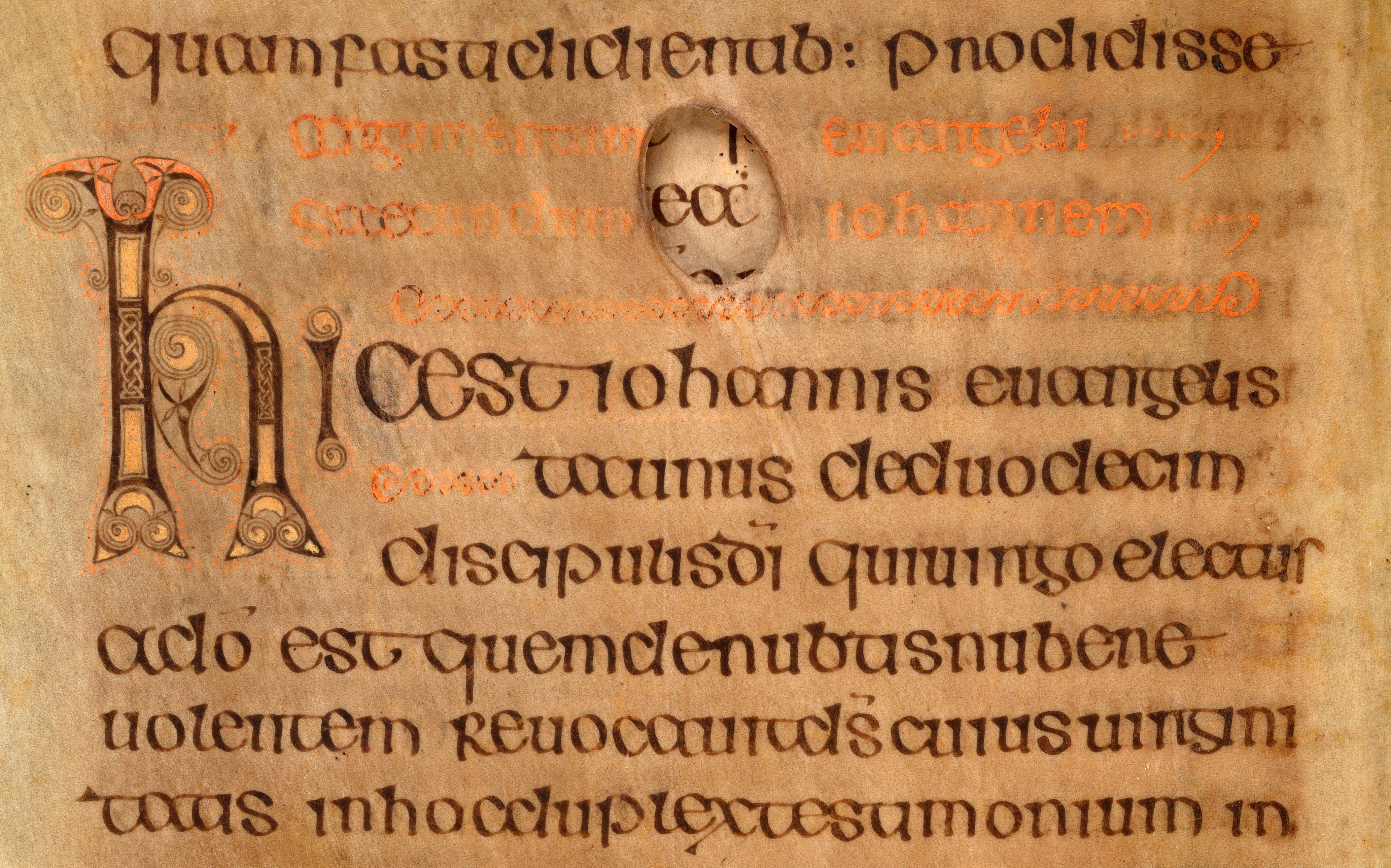 The Script In The Book Of Kells - The Book Of Kells destiné Majuscule Script