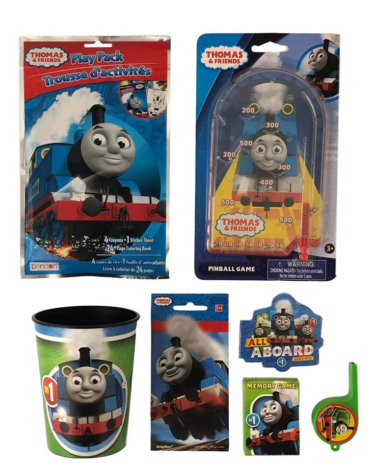 Thomas & Friends Party Pack De Stickers 6 Feuilles pour Coloriage Thomas Le Petit Train