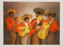 Toffoli Louis (1907-1999) - Musiciens Mexicains destiné Musicien Mexicain