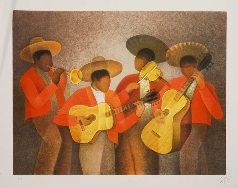Toffoli Louis (1907-1999) – Musiciens Mexicains destiné Musicien Mexicain