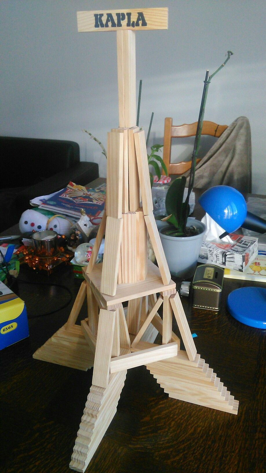 Tour Eiffel (Avec Images) | Kapla, Idée De Jeux, Kappla concernant Construction Facile Kapla