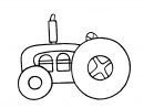 Tracteur #67 (Transport) – Coloriages À Imprimer encequiconcerne Dessin Tracteur Facile