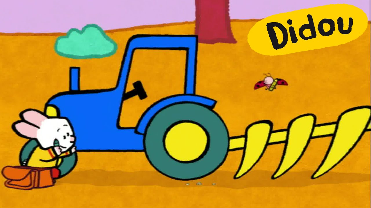 Tracteur - Didou Dessine-Moi Un Tracteur | Dessins Animés Pour Les Enfants  , Plus 🎨 Ici ⬇⬇⬇ serapportantà Dessin Tracteur Facile