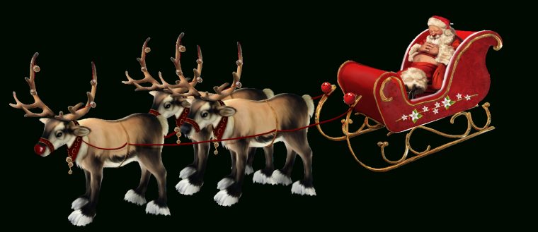 Traineau Du Pere Noel Png 8 » Png Image tout Image De Traineau Du Pere Noel