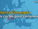 Trois Cartes Pour Comprendre La Situation Des Enfants D'immigrés En France  - France concernant Carte De France Pour Les Enfants