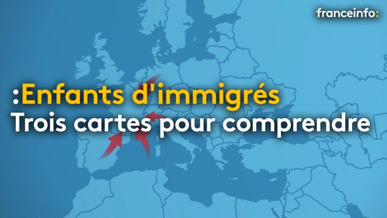 Trois Cartes Pour Comprendre La Situation Des Enfants D'immigrés En France  – France concernant Carte De France Pour Les Enfants