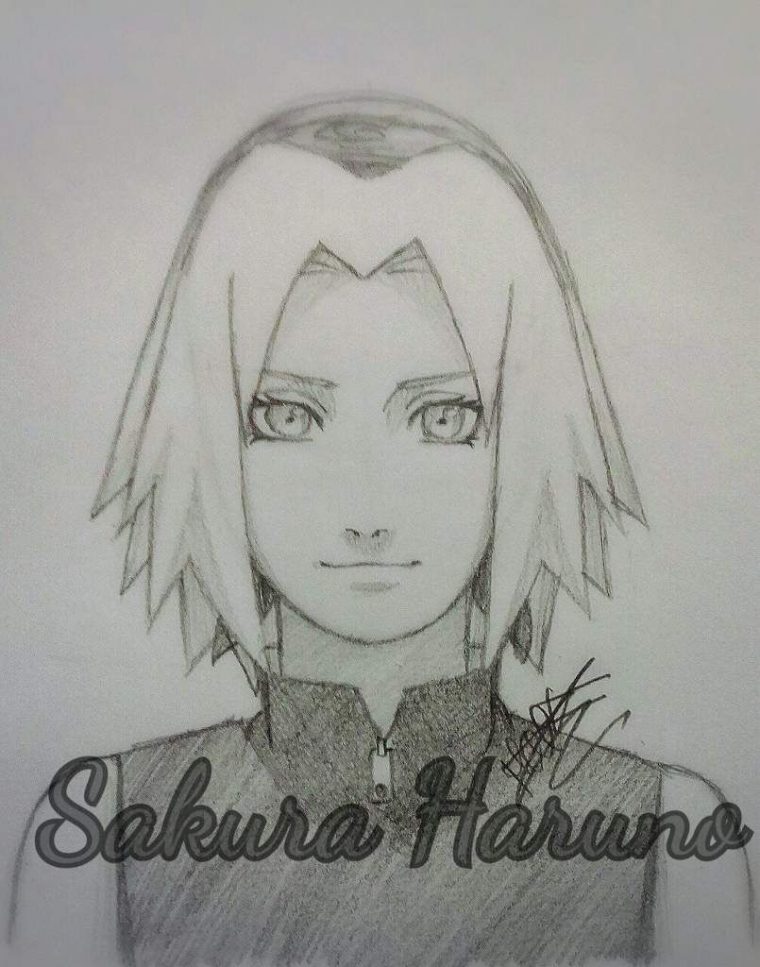 Tuto Dessin : Comment Faire Sakura Haruno 🌸 (Avec Images destiné Coloriage De Naruto Shippuden A Imprimer