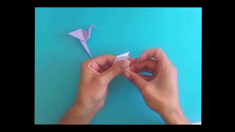 Tutoriel – Origami Flamant Rose * Par Juste Comme Ça destiné Origami Rose Facile A Faire