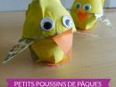 Un Bricolage Poussin Pour Pâques ! |La Cour Des Petits serapportantà Bricolage Pour Paques Maternelle