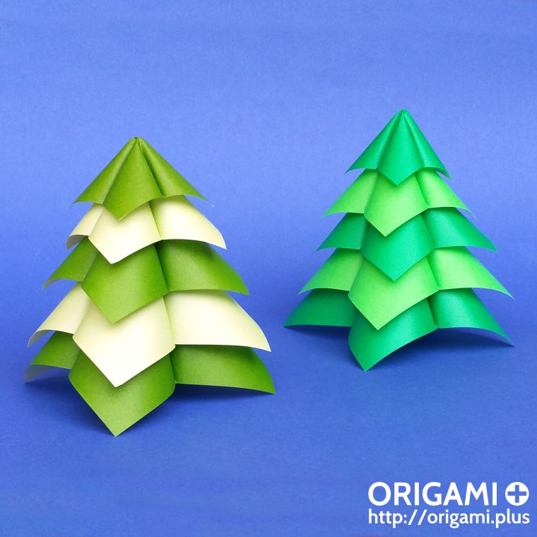 Un Sapin De Noël En Origami Qui Ne Prend Que 5 Minutes À Faire ! concernant Origami Facile A Faire En Français
