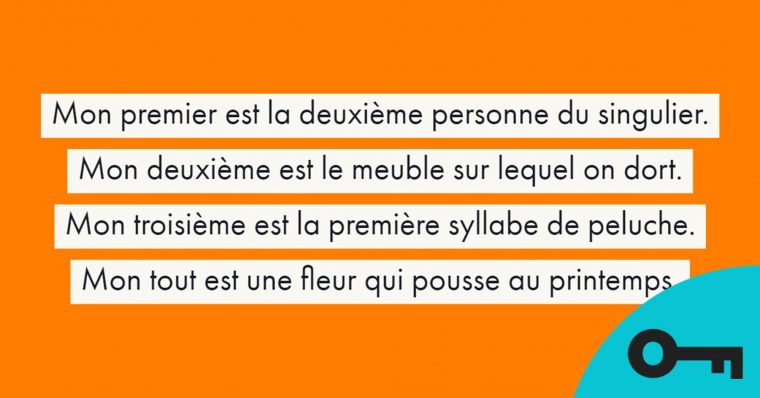 Une Charade Sur Une Fleur Qui Pousse Au Printemps | Charade tout Fleur Qui Pousse Au Printemps