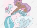 Vague Sirène Sous Leau La Princesse Marcher Cartoon Ocean encequiconcerne Dessin De Vague A Imprimer