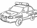 Voiture De Police #10 (Transport) – Coloriages À Imprimer avec Coloriage Vehicule