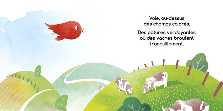 Vole, Petit Oiseau! – Romain Lubière Illustration encequiconcerne Vol Petit Oiseau