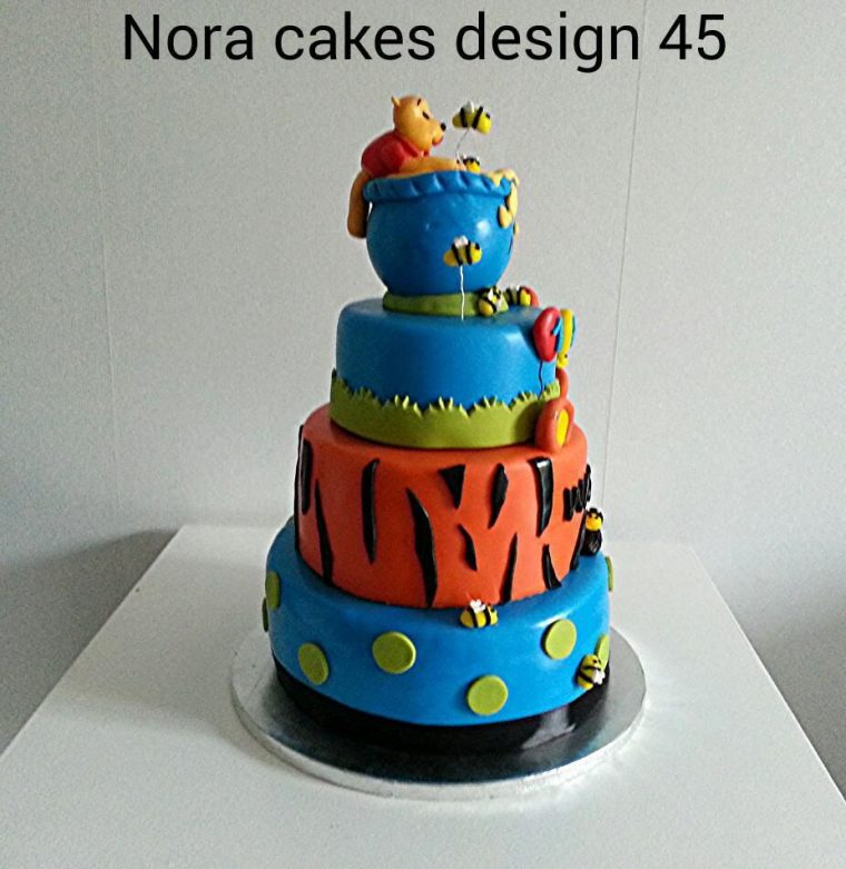 Wedding Cake Winni L'ourson ! – Nora Cakes Design 45 avec Gateau Anniversaire Winnie L Ourson